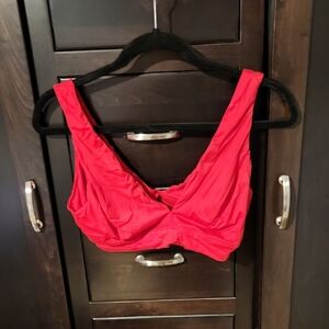 Victoria's Secret Red V-Neck Bralette